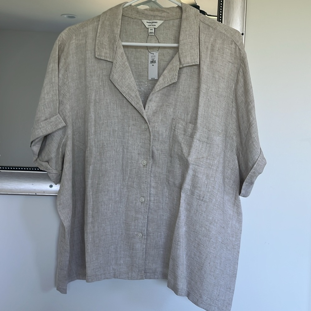 Banana Republic Linen Top